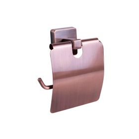 Karlim ML.AB 37088-K Milet Serisi Kapaklı 12 cm Antik Bakır Kaplama Tuvalet Kağıtlık