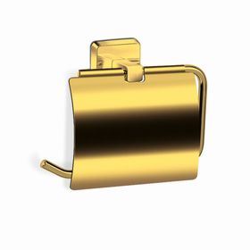 Karlim MLG 37088-K Milet Gold Geniş Kapaklı 12 cm Tuvalet Kağıtlık