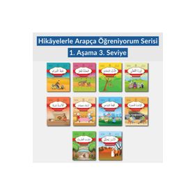 Karma Kitaplar Hikayelerle Arapça Öğreniyorum 1.Aşama 3.Seviye 10 Kitap