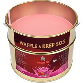 Karmelon 10 kg Çilekli Waffle Sos