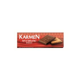 Karmen 102 Gr Çikolatalı Sütlü Bisküvi
