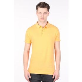 Karpefingo 29Y18SA Sarı Polo Yaka Erkek T-shirt