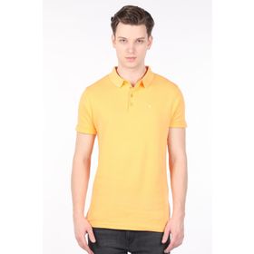 Karpefingo 29Y18SA Sarı Polo Yaka Erkek T-shirt