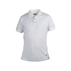 Karpefingo 36817 Beyaz Basic Polo Yaka Erkek T-Shirt