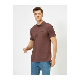 Karpefingo 6Y1817BO Bordo Polo Yaka Erkek T-shirt