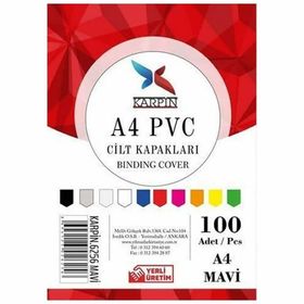 Karpin A4 100'lü Şeffaf Cilt Kapağı