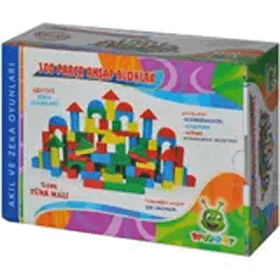 Karsan 085KR Woodoy 100 Parça Ahşap Blok