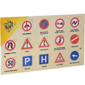 Karsan 104 Woodoy Yapboz Trafik Levhaları
