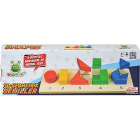Karsan 125 Woodoy 3D Yapboz Geometrik Şekiller Bultak