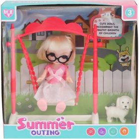 Karsan 925-141 Salıncaklı Köpekli Bebek Oyun Seti