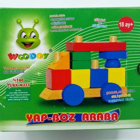 Karsan Oyuncak 020KR Woodoy Yapboz Araba