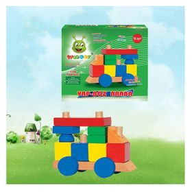Karsan Oyuncak 020KR Woodoy Yapboz Araba
