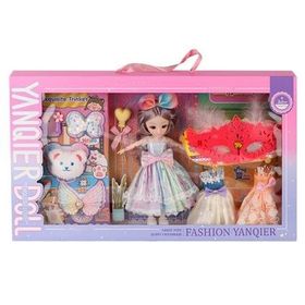 Karsan Oyuncak 3688-033A Fashion Aksesuarlı Eklemli Bebek