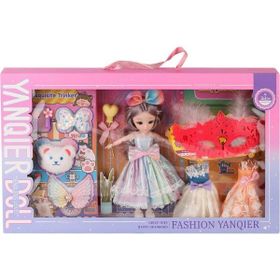 Karsan Oyuncak 3688-033A Fashion Aksesuarlı Eklemli Bebek
