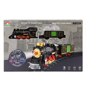 Karsan Oyuncak 699-69A Sesli Işıklı Şarjlı Dumanlı Tren Seti