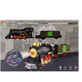 Karsan Oyuncak 699-69A Sesli Işıklı Şarjlı Dumanlı Tren Seti