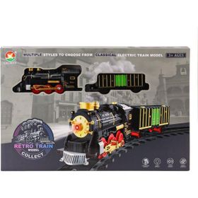 Karsan Oyuncak 699-69A Sesli Işıklı Şarjlı Dumanlı Tren Seti