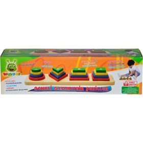 Karsan Woodoy Renkli Geometrik Şekiller