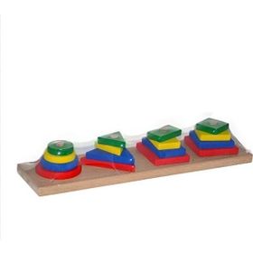 Karsan Woodoy Renkli Geometrik Şekiller
