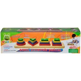 Karsan Woodoy Renkli Geometrik Şekiller