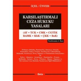 KARŞILAŞTIRMALI CEZA HUKUKU YASALARI - YENER ÜNVER;KAYIHAN İÇEL