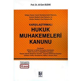 Karşılaştırmalı Hukuk Mahkemeleri Kanunu - Ali Cem Budak