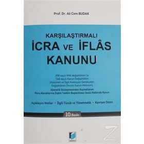 KARŞILAŞTIRMALI İCRA VE İFLAS KANUNU - ALI CEM BUDAK;TÜLAY ÖZER