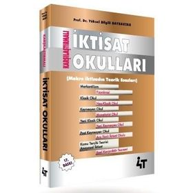 Karşılaştırmalı İktisat Okulları - Yüksel Bilgili