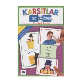 Karşıtlar - Çek ve Öğren Hareketli Kartlar