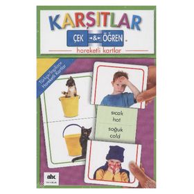Karşıtlar - Çek ve Öğren Hareketli Kartlar
