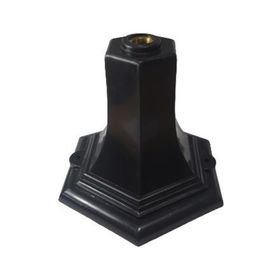 Kartaş K2361 15 cm 12 Adet Altıgen Siyah Sehpa
