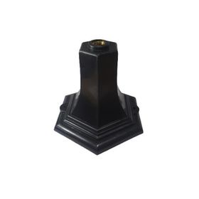 Kartaş K2361 15 cm 6 Adet Altıgen Siyah Sehpa