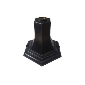 Kartaş K2361 15 cm 6 Adet Altıgen Siyah Sehpa