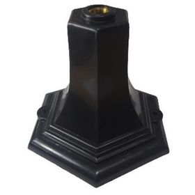 Kartaş K2361 15 cm 6 Adet Altıgen Siyah Sehpa