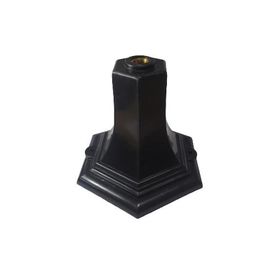Kartaş K2361 15 cm 6 Adet Altıgen Siyah Sehpa