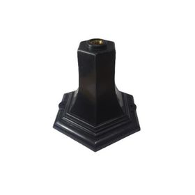 Kartaş K2361 15 cm Altıgen Siyah Sehpa