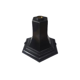 Kartaş K2361 15 cm Altıgen Siyah Sehpa