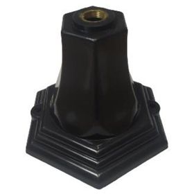 Kartaş K2362 12 cm Altıgen Siyah Sehpa