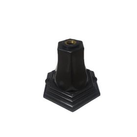 Kartaş K2362 12 cm Altıgen Siyah Sehpa