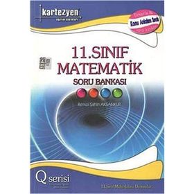 Kartezyen 11. Sınıf Matematik Soru Bankası Q Serisi - Remzi Şahin Aksankur