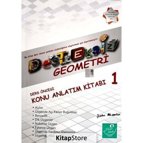 Kartezyen Desteksiz Geometri Ders Öncesi Konu Anlatım Kitabı 1 - Şahin Aksankur