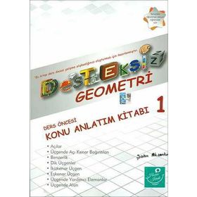 Kartezyen Desteksiz Geometri Ders Öncesi Konu Anlatım Kitabı 1 - Şahin Aksankur