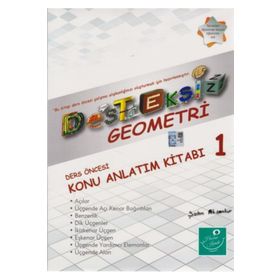 Kartezyen Desteksiz Geometri Ders Öncesi Konu Anlatım Kitabı 1 - Şahin Aksankur