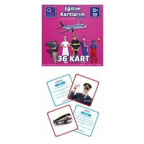 Kartlarım Meslekler ve Taşıtlar-Q Bebek Eğitim