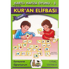 Kartlı Hafıza Oyunu -3 Arapça Harfler ve Sayılar