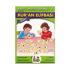 Kartlı Hafıza Oyunu -3 Arapça Harfler ve Sayılar