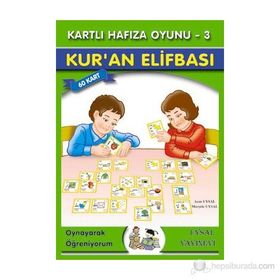Kartlı Hafıza Oyunu -3 Arapça Harfler ve Sayılar