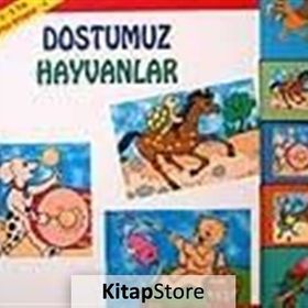 KARTON KITAPLAR 4 DOSTUMUZ HAYVANLAR 2-5 YAŞ - MÜRŞİDE UYSAL