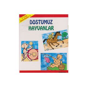 KARTON KITAPLAR 4 DOSTUMUZ HAYVANLAR 2-5 YAŞ - MÜRŞİDE UYSAL