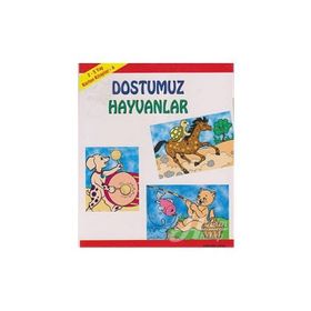 KARTON KITAPLAR 4 DOSTUMUZ HAYVANLAR 2-5 YAŞ - MÜRŞİDE UYSAL